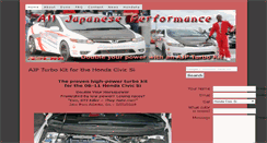 Desktop Screenshot of ajperformance.com