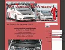 Tablet Screenshot of ajperformance.com